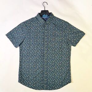 Denim & Flower Blue Floral Button Down Shirt